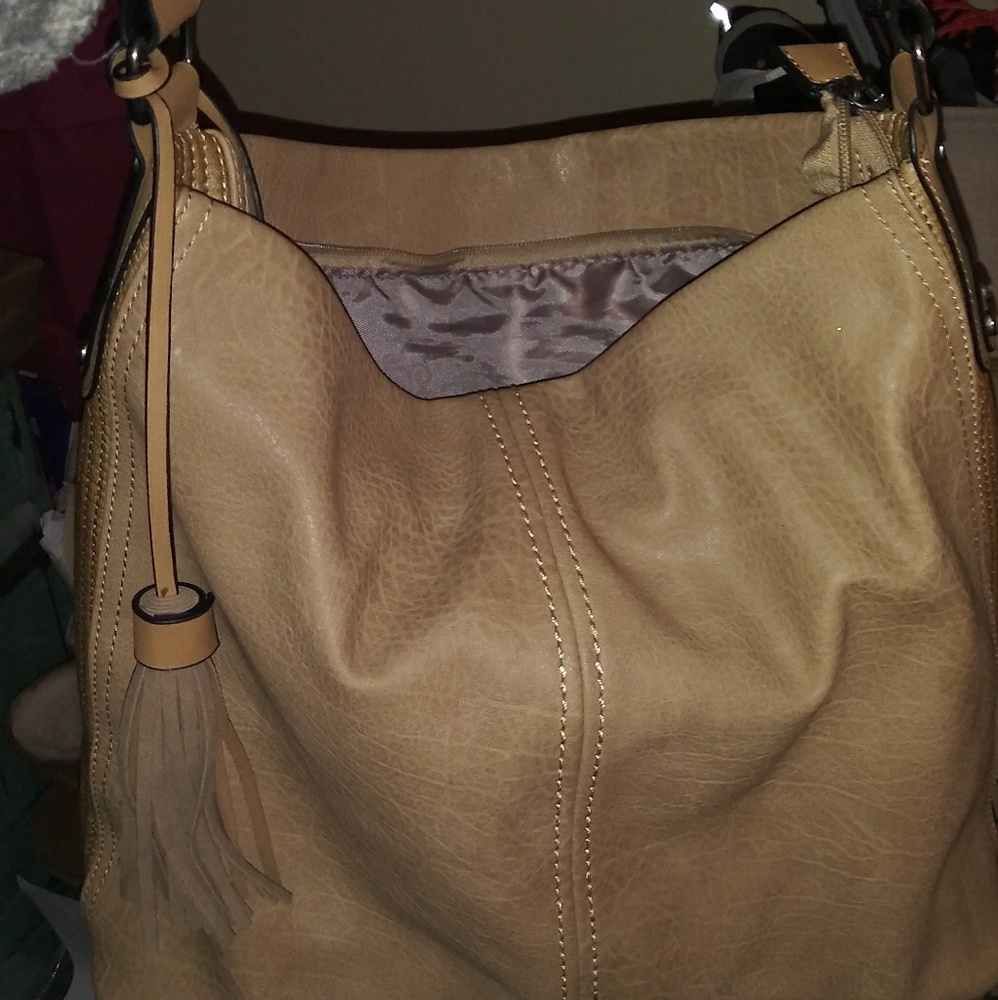 Tan purse